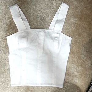 Vince White Tank Top